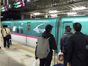 東北新幹線　仙台駅