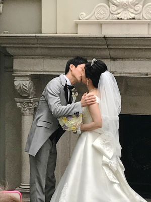 姪の結婚式